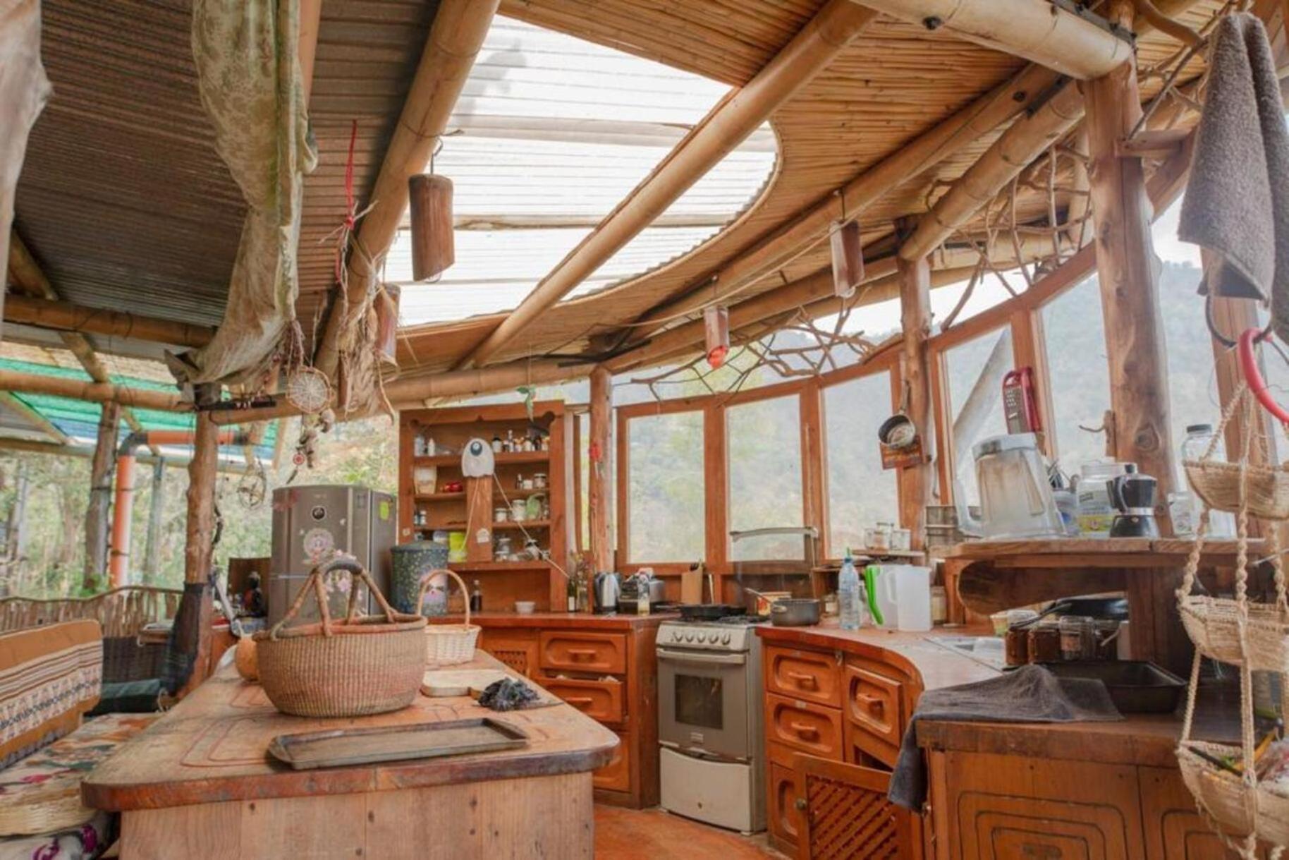 Maison d'hôtes Earthship Atitlan à San Marcos La Laguna Extérieur photo