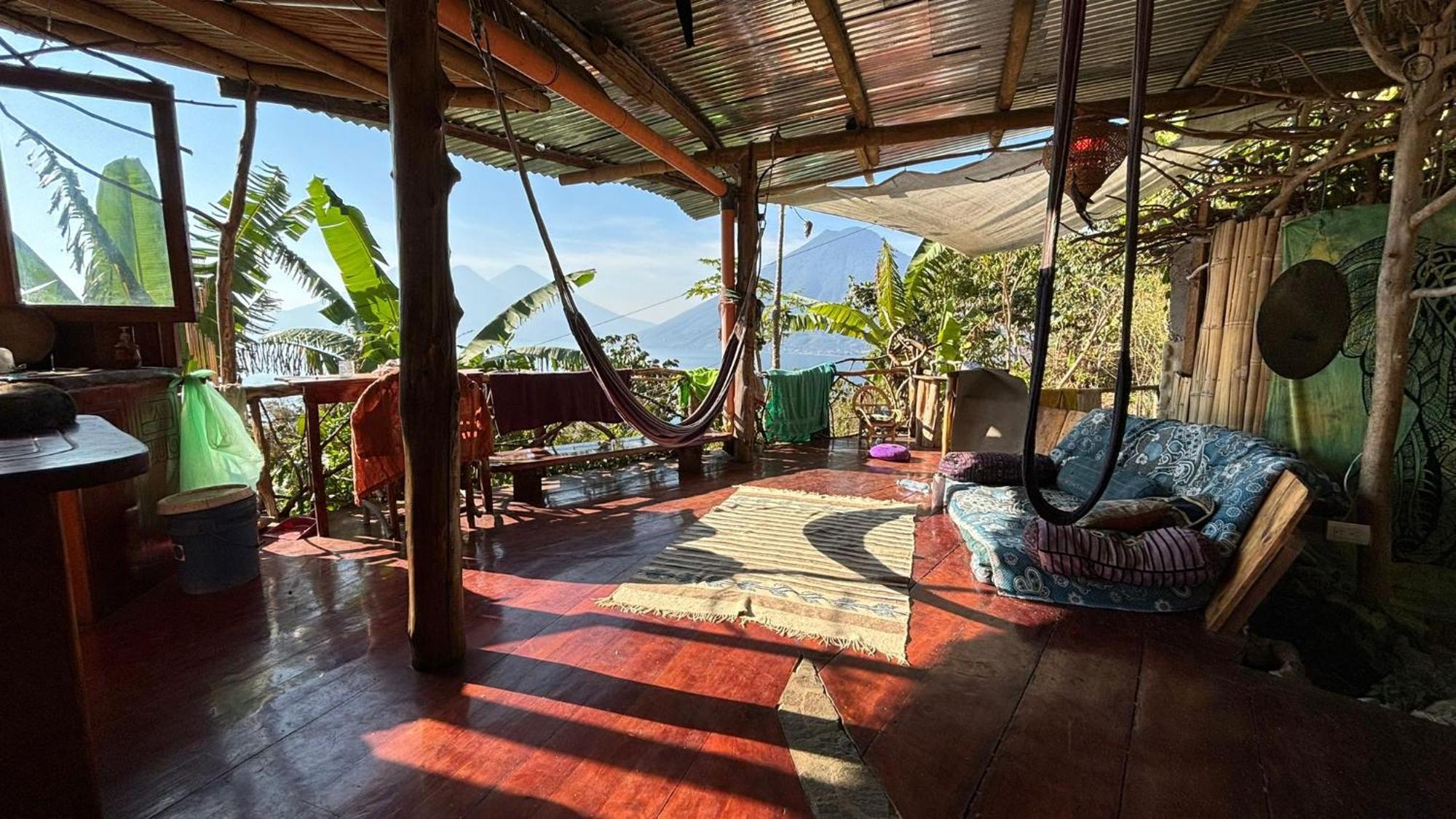 Maison d'hôtes Earthship Atitlan à San Marcos La Laguna Extérieur photo